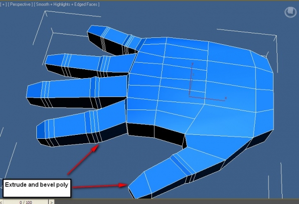 Creation of Roots: Step 2